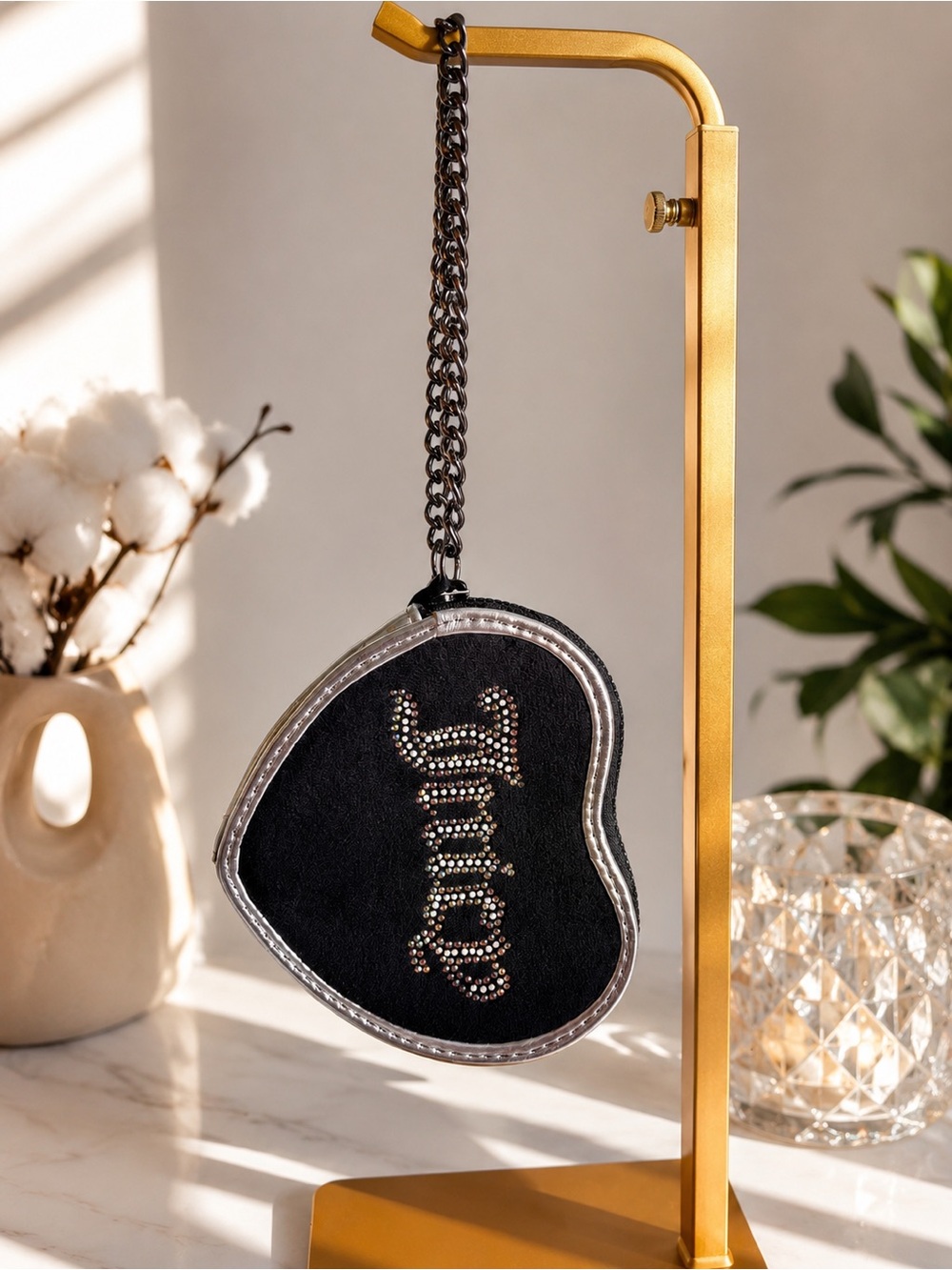 Juicy Couture Heart Zip Wallet